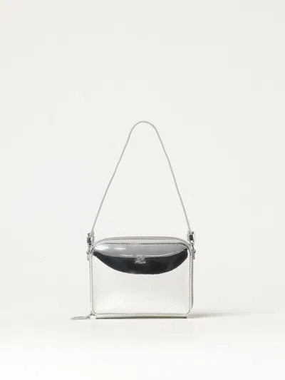 Courrèges Shoulder Bag  Woman Color Silver