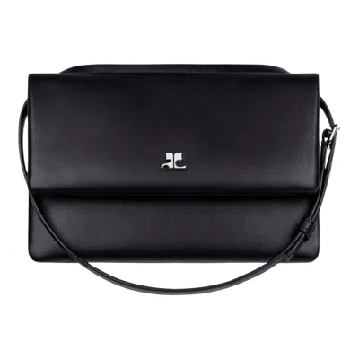 Courrèges Cuff Leather Mini Clutch