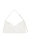 Courrèges Logo-detail Shoulder Bag In White