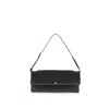 Courrèges Rectangular Shoulder Bag Adjustable Strap In Black