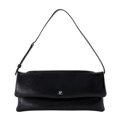 Courrèges Cuff Pouch In Black