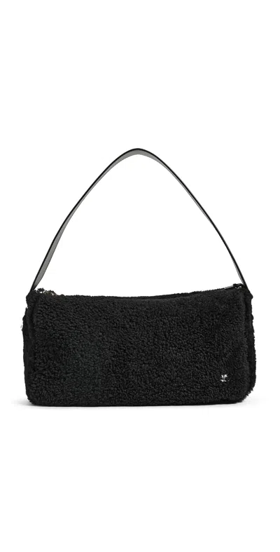 Courrèges Curly Medium Three Sixty Shoulder Bag Black