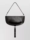 Courrèges Curved Clutch Bag Adjustable Shoulder Strap
