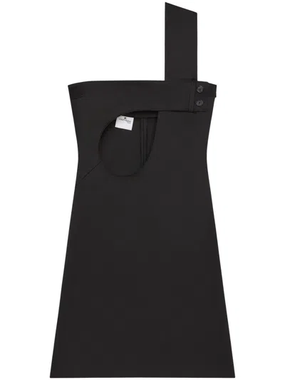 COURRÈGES COURRÈGES CUT-OUT MINI DRESS