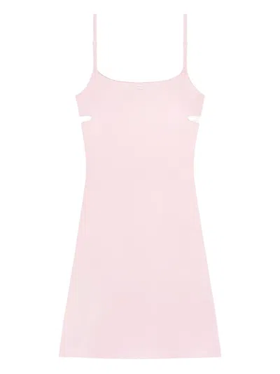 Courrèges Cut-out Mini Dress In Pink