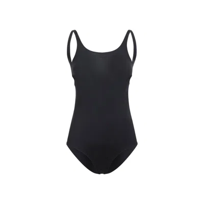 Courrèges Courreges Cut-out One-piece Swimsuit For Women In Black