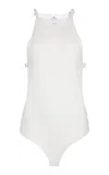 Courrèges Cutout One-piece Swimsuit In White