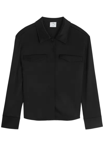 Courrèges Darted Satin Shirt