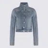 Courrèges Reedition Denim Jacket In Blue