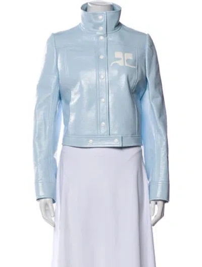 Pre-owned Courrèges Denim Jacket In Blue