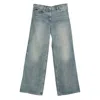 Courrèges Denim Wide-leg Jeans In Blue