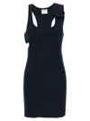 Courrèges Courreges Black Cotton Mini Dress