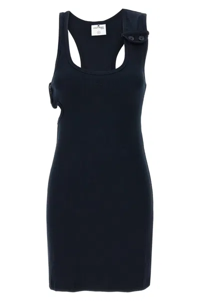 COURRÈGES COURREGES 'DOUBLE BUCKELE 90'S RIB' DRESS