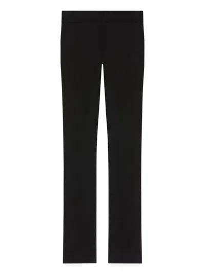 Courrèges Double Hem Interlock Pants In Black