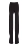 Courrèges Double Hem Pants In Black