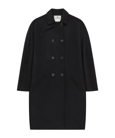 COURRÈGES DOUBLE-BREASTED OVERSIZED COAT