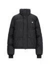 Courrèges Black Insulated Puffer Jacket In Black  