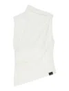 Courrèges Courreges Women Draped Top In White