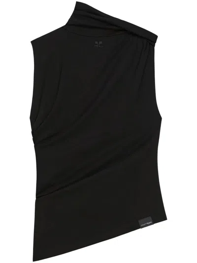 COURRÈGES COURRÈGES DRAPED TOP