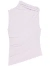 Courrèges Draped Top In Pink