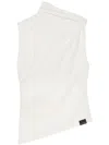 Courrèges Courreges Women Draped Top In White