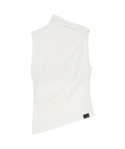 COURRÈGES COURRÈGES SLEEVELESS DRAPED TOP