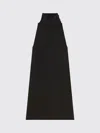 Courrèges Courreges Women Dress Scarf Mockneck In Black