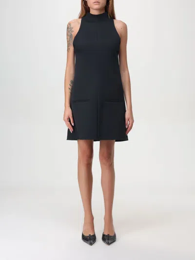 COURRÈGES DRESS COURRÈGES WOMAN COLOR BLACK,F85161002