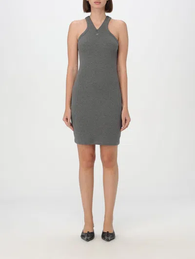 COURRÈGES DRESS COURRÈGES WOMAN COLOR GREY,G12914020