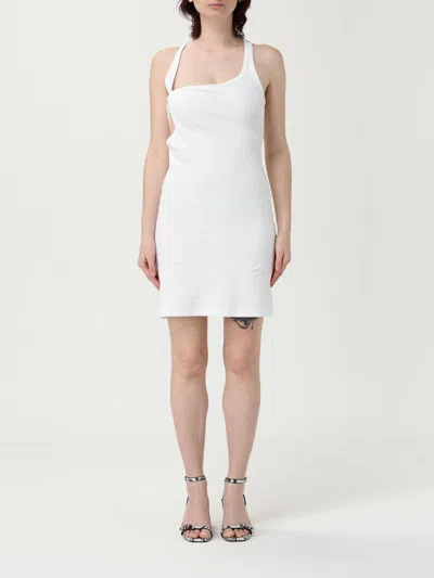 COURRÈGES DRESS COURRÈGES WOMAN COLOR WHITE,H01097001