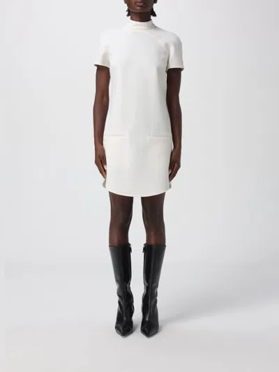 Courrèges Dress  Woman Color White In Multi