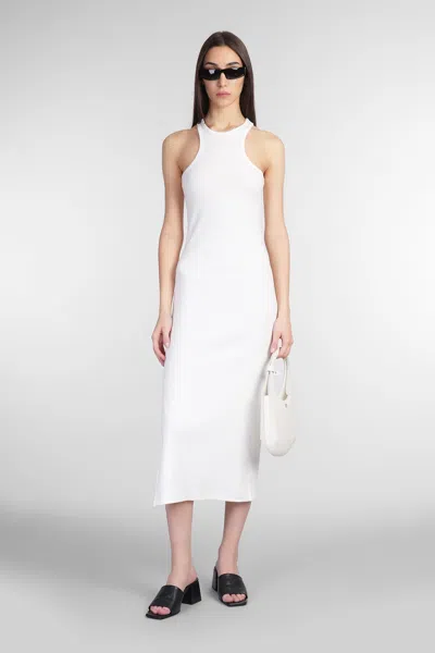 Courrèges Dress In White Cotton