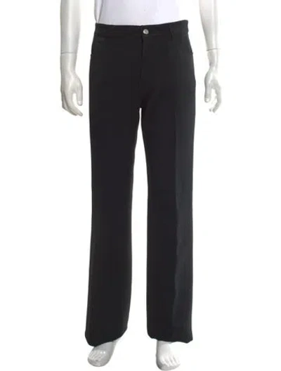 Pre-owned Courrèges Dress Pants In Black