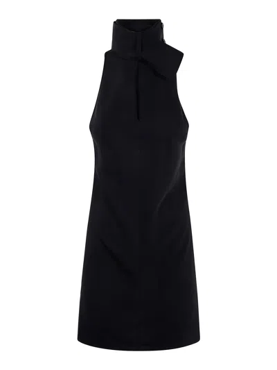 Courrèges Vestido Midi - Negro In Black