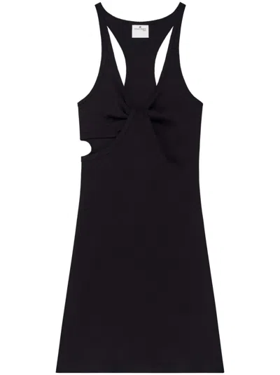 COURRÈGES COURREGÈS DRESS TWIST 90'S RIB