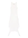 Courrèges Reversed Dress In White
