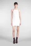 Courrèges Dress Woman In White Cotton