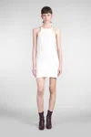 Courrèges Dress Woman In White Cotton
