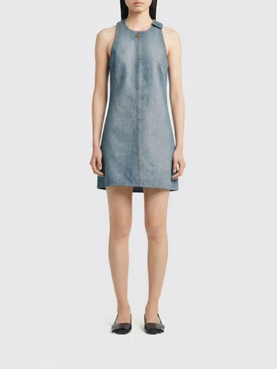Courrèges Dress Woman  In Blue