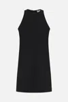 Courrèges Signature A-line Dress In Black
