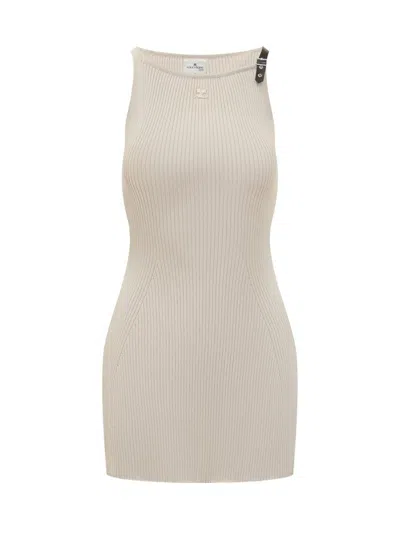 Courrèges Dresses In Beige