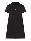 Courrèges Courregès Black Polyester Dress In Black