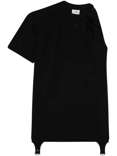 Courrèges Dresses In Black