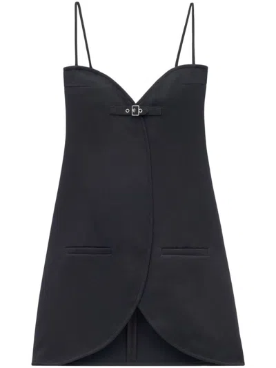 Courrèges A-line Silhouette Above-knee Length Dress In Black