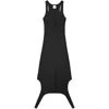 Courrèges Reversed Dress In Black