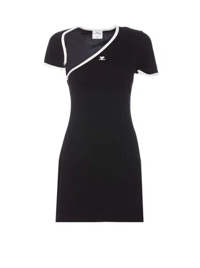 Courrèges Dresses In Black