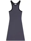 Courrèges Courreges Dresses In Denim Black