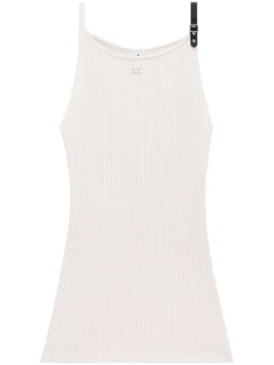 Courrèges Dress In Lime Stone