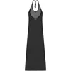 Courrèges Holistic Sheer Cotton Midi Dress In Multicolor