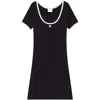 Courrèges Signature Contrast T-shirt In Multicolor